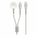 SWISSTEN  KARIKUES 2 në 1 APPLE WATCH dhe LIGHTNING, USB-C, 1.2 M