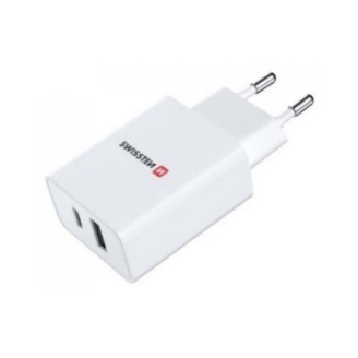 SWISSTEN KARIKUES TRAVEL, USB-C, USB A, 2.1A, 10.5W 
E BARDHË