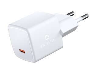 SWISSTEN MINI GaN, USB-C, 33W, PD