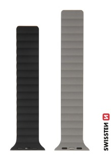 SWISSTEN RRIP Magnetik PËR ORË APPLE  WATCH 42 / 44 / 45 / 49 mm Zeze/Hiri