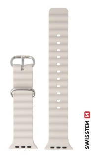 SWISSTEN Marine STRAP FOR APPLE WATCH 42 / 44 / 45 / 49 mm White