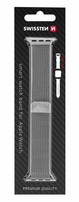 SWISSTEN RRIP "METAL RRJETE" PER APPLE WATCH 38-40 mm Argjend