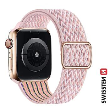 SWISSTEN RRIP PER APPLE WATCH 42 / 44 / 45 / 49 mm, Roze