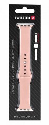 SWISSTEN RRIP "SILIKON" PER APPLE WATCH 38-40 mm ROZE