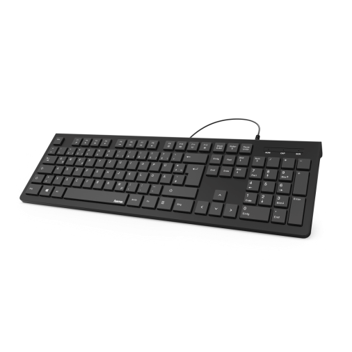 Hama keyboard with Hama cable "KC-200"
 182681