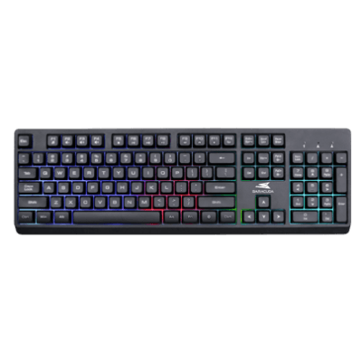 Tastiere Gaming Baracuda BGK-02114 US, e zezë