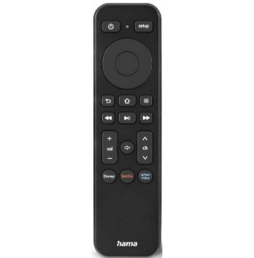 Telekomand Hama, për TV + buton Netflix, Prime Video, Disney+, i programueshëm
221050