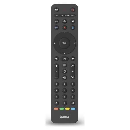 Universal remote control for 4 devices, TV, Blue Ray, Receiver, DVD player
 221053