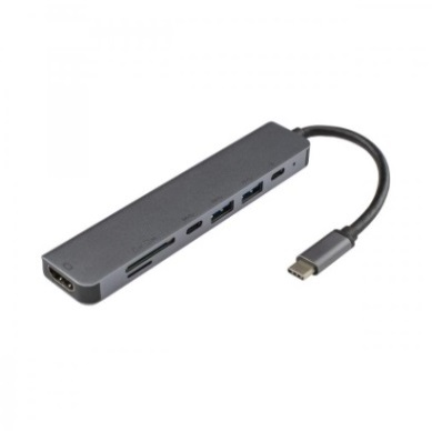 TYPE-C 7in1 Multicard reader and converter Type-c - HDMI