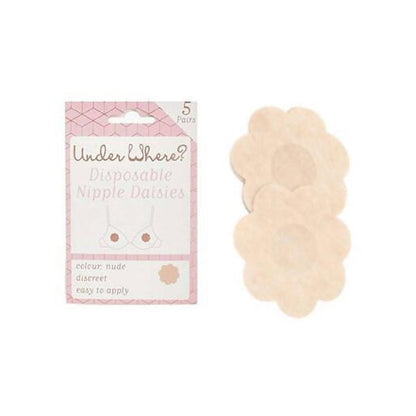 Under Where? Disposable Nipple Daisies