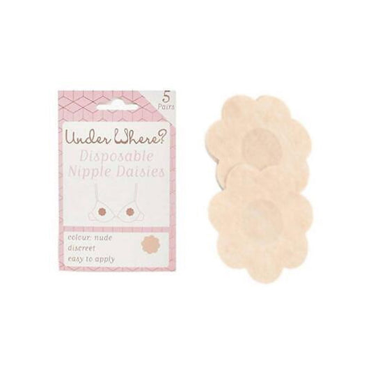 Under Where? Disposable Nipple Daisies