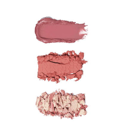 Revolution - Icon Blush Blush Palette - Aura Points Rose