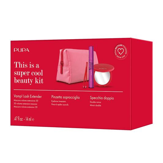 Pupa Kit Vamp! Lash Extender & Mirror and Tweezers