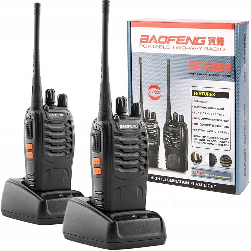 Radiomarrës Professional Baofeng 888S Set