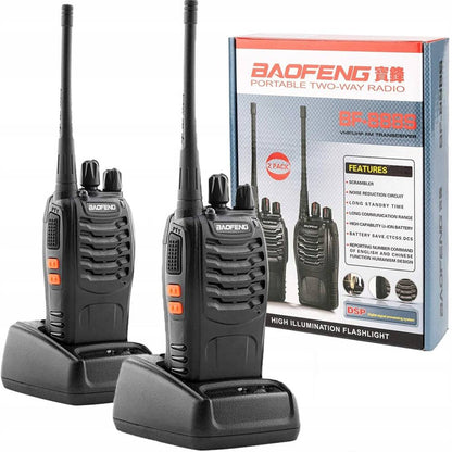 Radiomarrës Professional Baofeng 888S Set