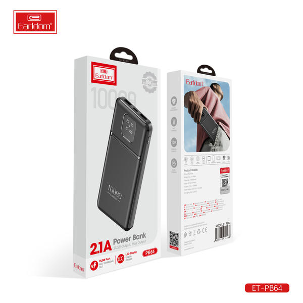 Powerbank Earldom 10000mAh PB64
