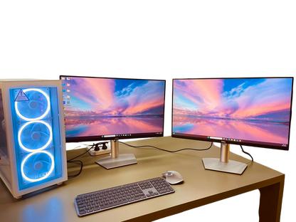Bundle Shtëpizë Gaming 3x Monitor Dell (Intel Core I9-12900HK,32GB Ram,1 TB M.2,Nvidia Rtx 3060 ti 8 GB) - OUTLET