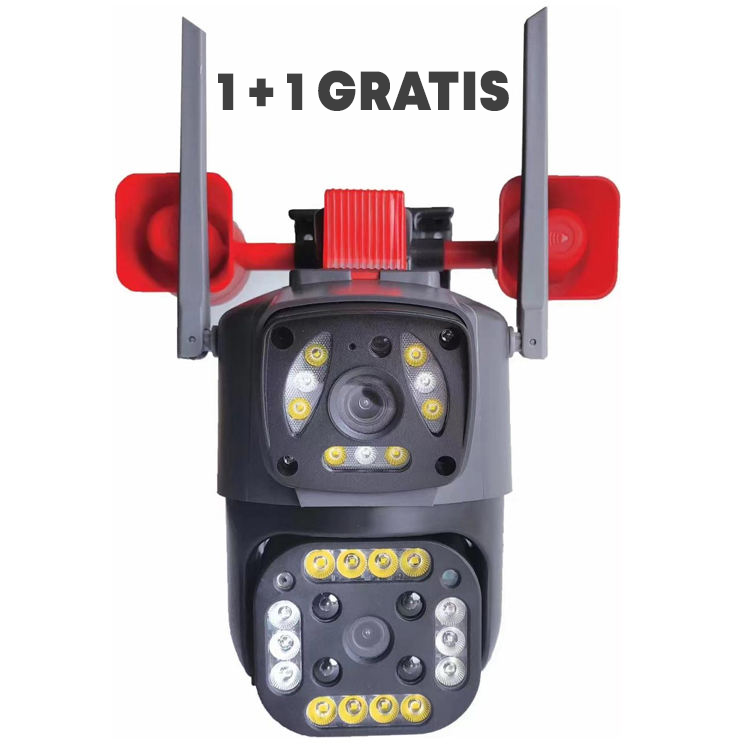 Kamere Wifi Dual Lense 6.0MP Me Alarm ( Blej 1 Merr 1 Gratis )