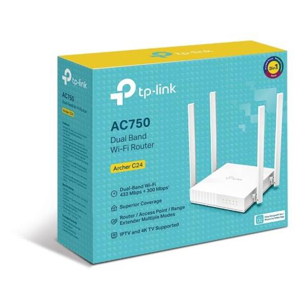 Extender Profesional + Router WIFI Tp Link Ac750 Archer C24